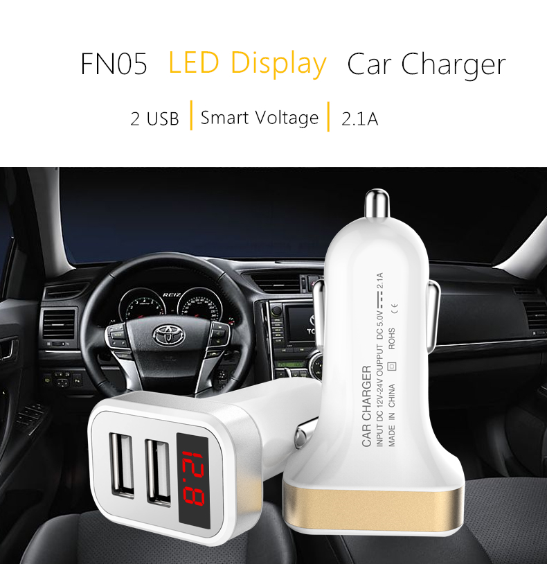 Bakeey-FN05-21A-Dual-USB-Ports-Smart-Current-LED-Display-Car-Charger-for-iPhone-8-MIX-2-Samsung-S8-1200098-1