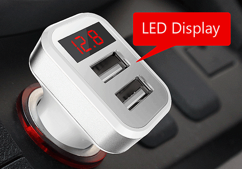 Bakeey-FN05-21A-Dual-USB-Ports-Smart-Current-LED-Display-Car-Charger-for-iPhone-8-MIX-2-Samsung-S8-1200098-2