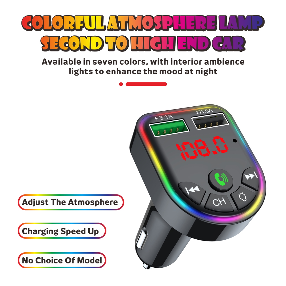 Bakeey-bluetooth-V50-FM-Transmitter-Dual-USB-Car-Charger-7-Colors-RGB-Backlit-Light-LED-Digital-Disp-1903985-6