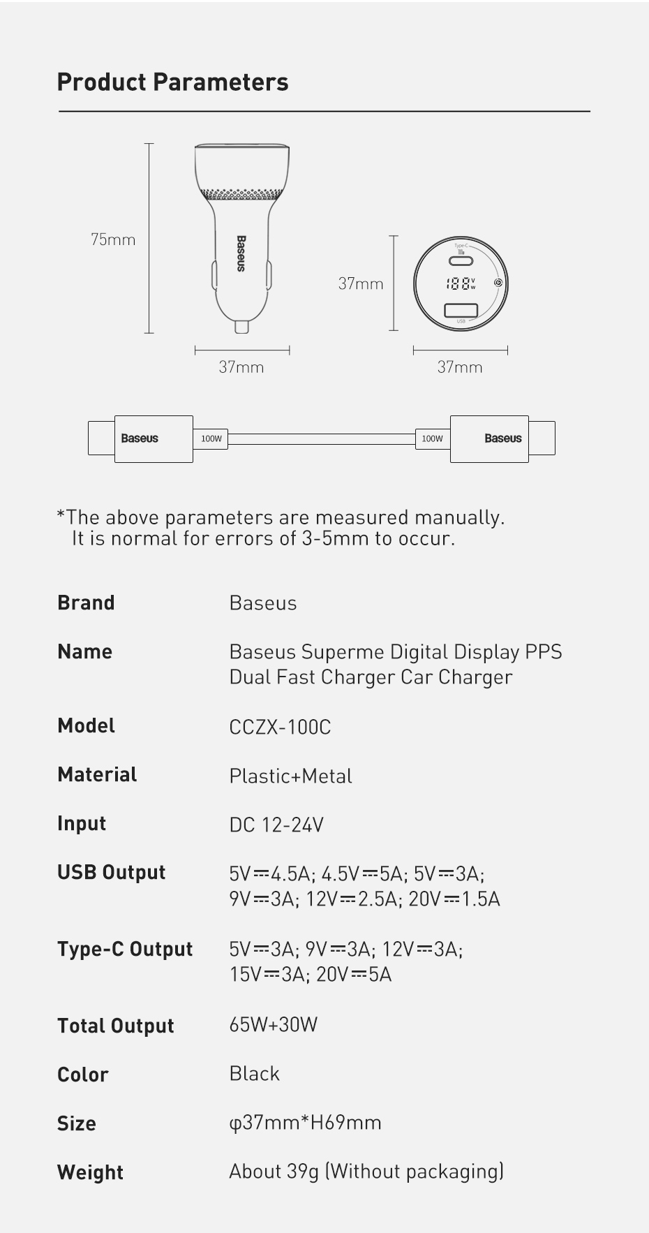 Baseus-100W-2-Port-USB-PD-QC30-Car-Charger-Adapter-100W-USB-C-PD-30W-QC30-Support-AFC-FCP-SCP-PPS-Fa-1841479-16