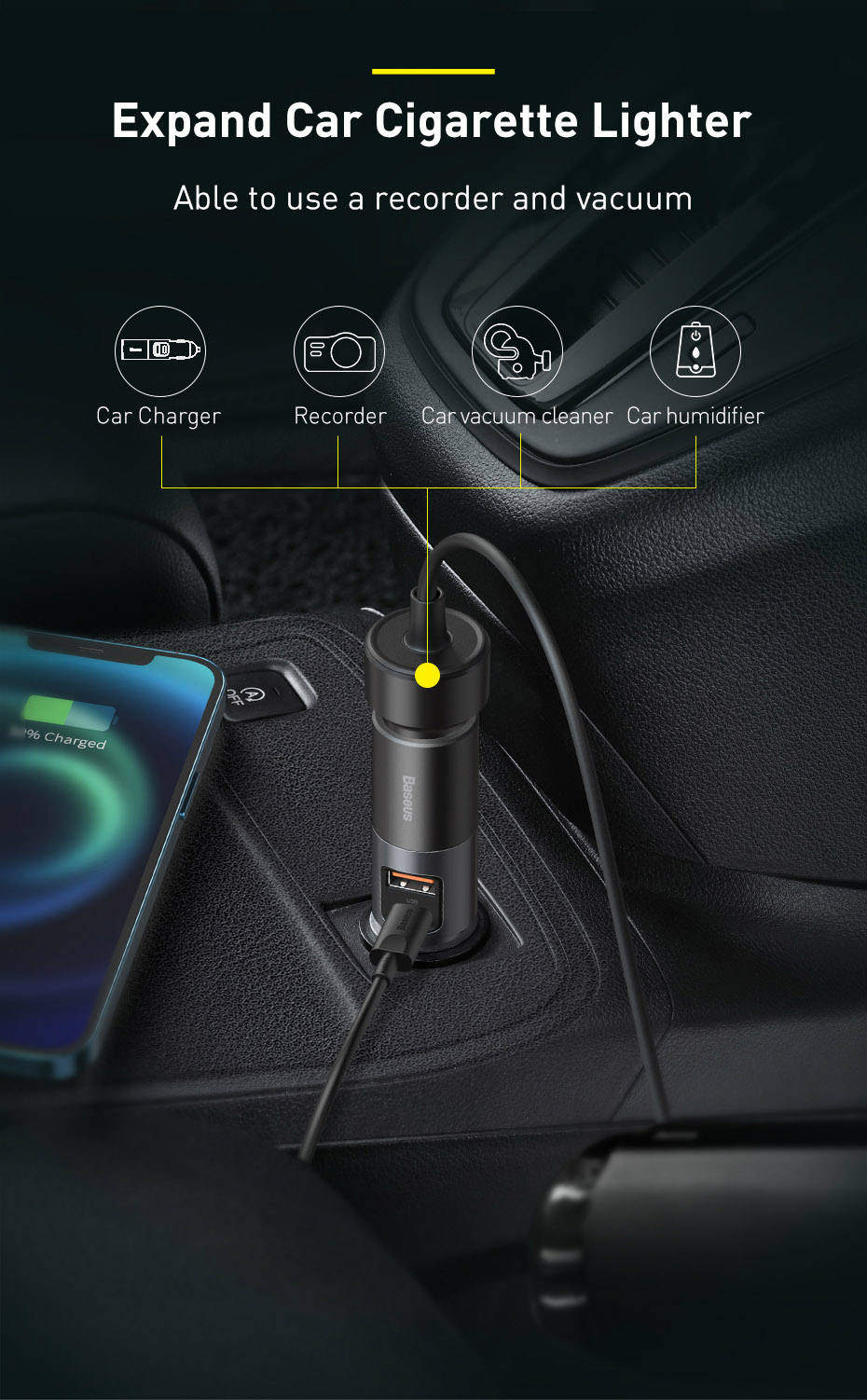 Baseus-120W-Car-Lighter-Charger-30W-USB-C-PD-30W-QC30-Support-QC4-AFC-FCP-SCP-PPS-Fast-Charging-For--1841463-2