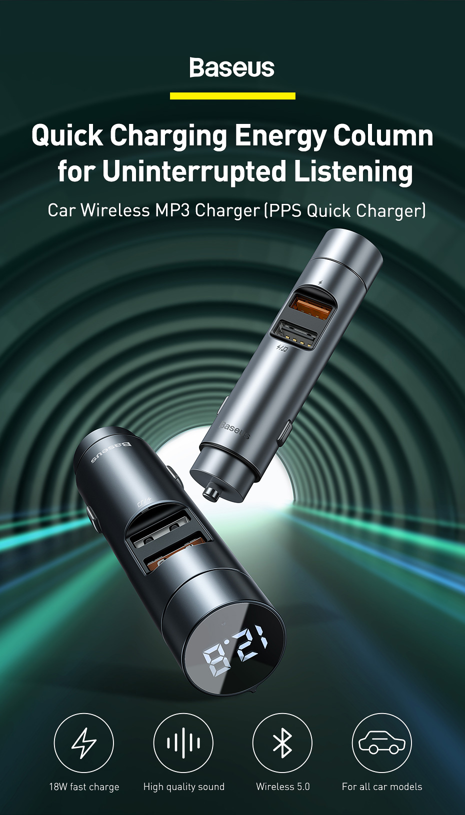 Baseus-Car-31A-PPS-Quick-Charge-Dual-USB-Charger-bluetooth-V50-FM-Transmitter-Adapter-Modulator-Wire-1745431-2