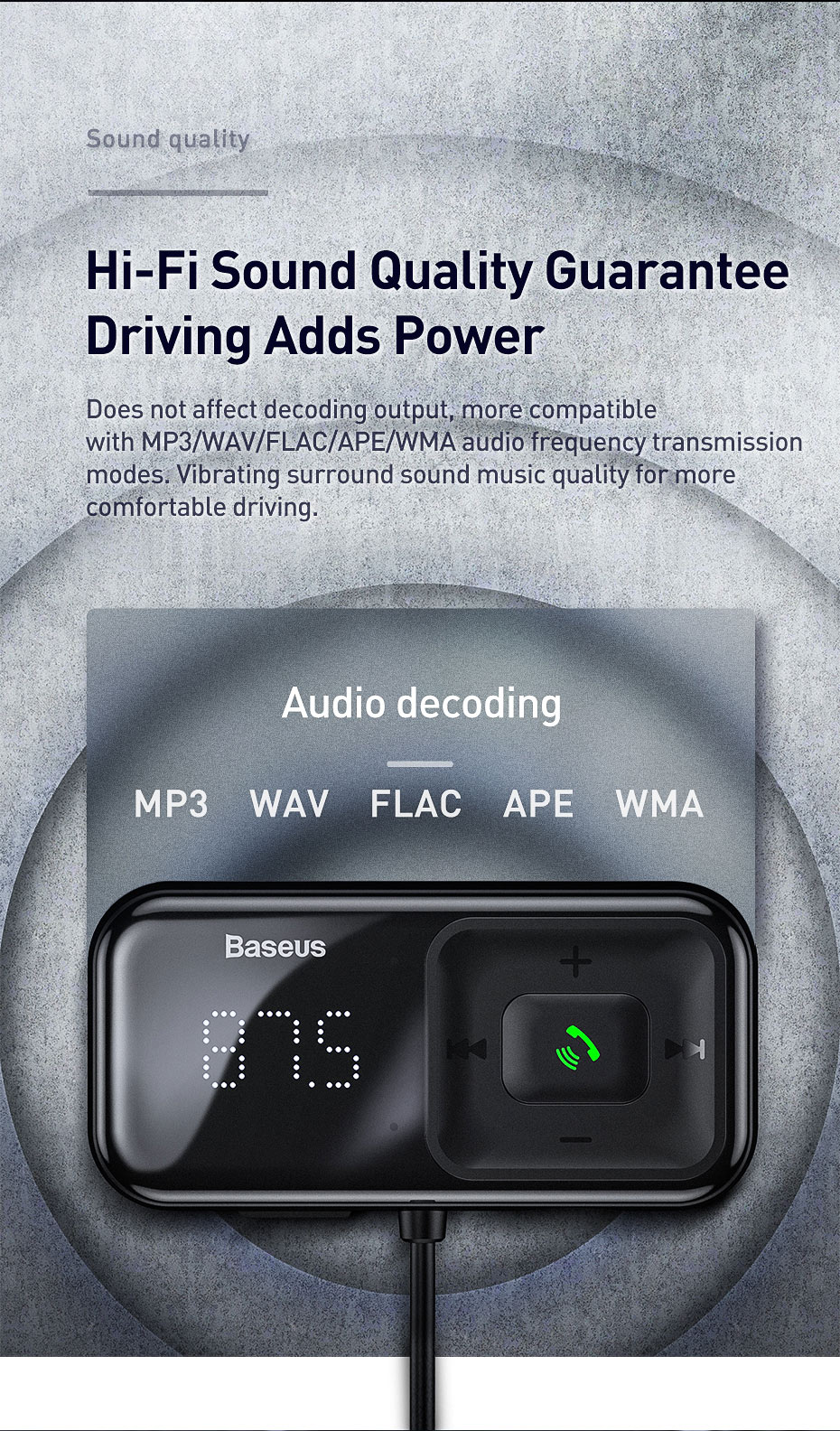 Baseus-Car-bluetooth-50-FM-Transmitter-2-Port-USB-Charger-QC30-Quick-Charge-Digital-Display-bluetoot-1673175-16
