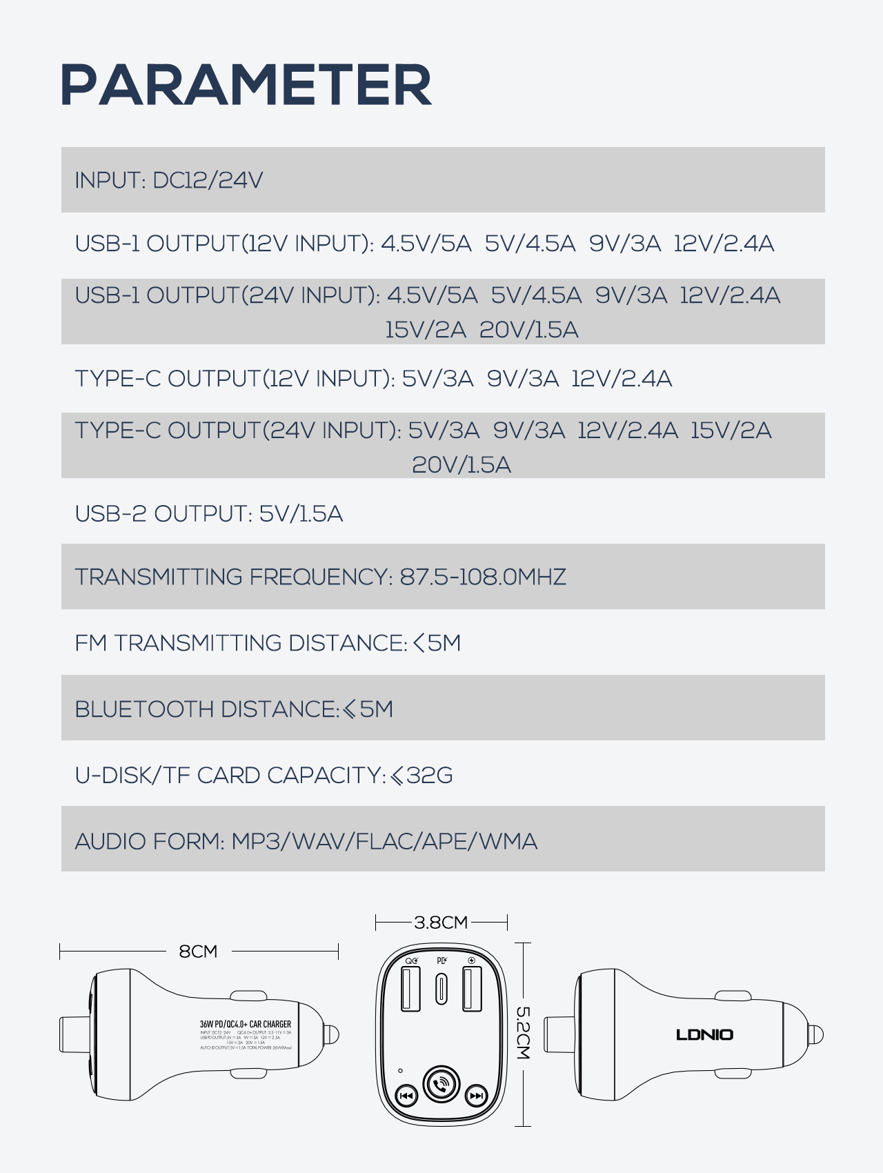 LDNIO-C704Q-USB-Car-Charger-bluetooth-FM-Transmitter-MP3-Player-USB-C-PD-QC4-Fast-Charging-For-iPhon-1741740-17