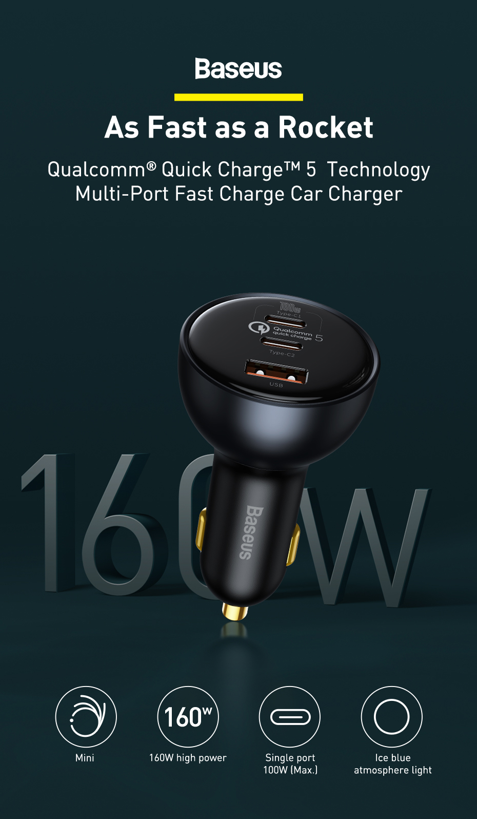 QC5-Tech-Baseus-160W-Quick-Chargetrade-5-Technology-BPS20-USB-Car-Charger-With-100W-PPS-USB-C--30W-U-1936771-1