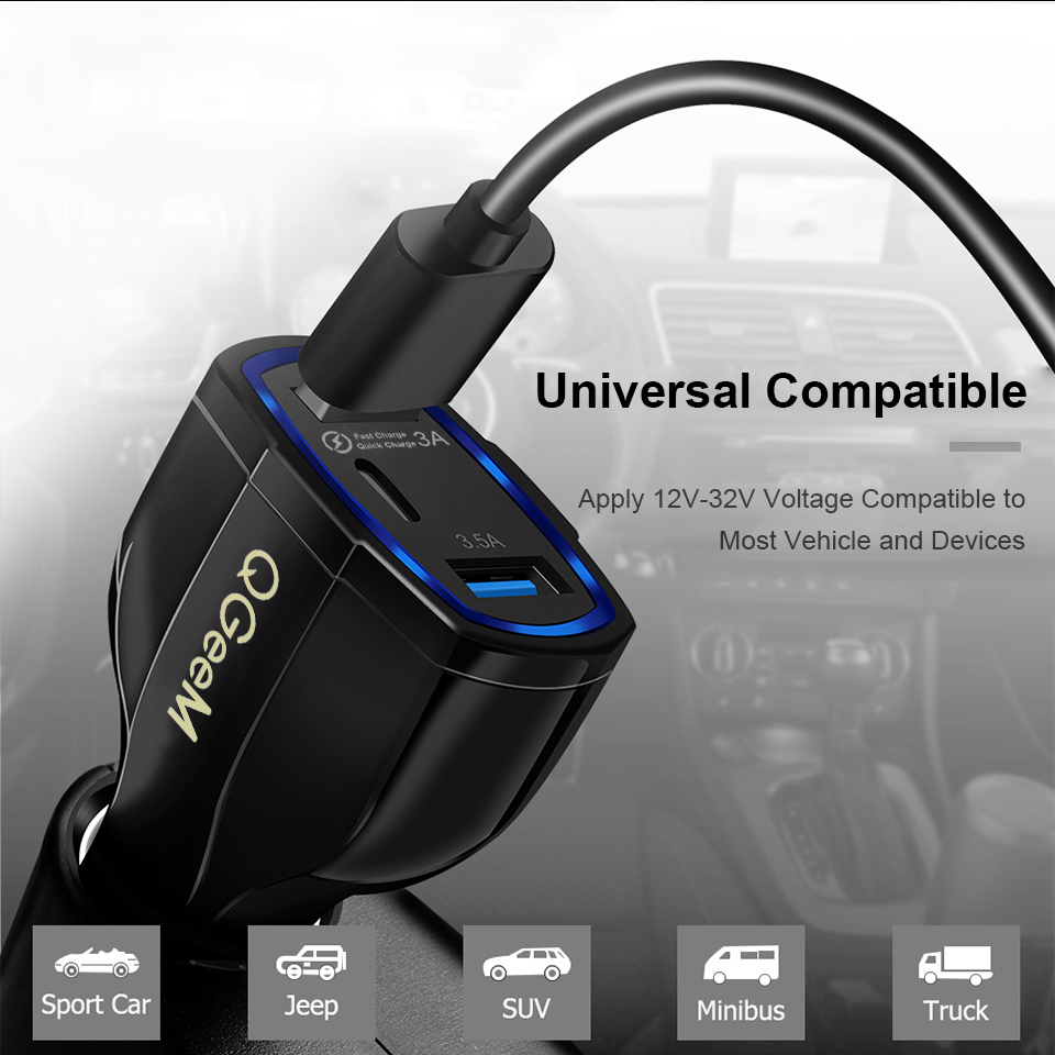 QGEEM-QG-CH05-QC-30-USB-C-Car-Charger-3-Ports-Quick-Charge-30-Fast-Charging-For-iPhone-XS-11Pro-Huaw-1733397-4