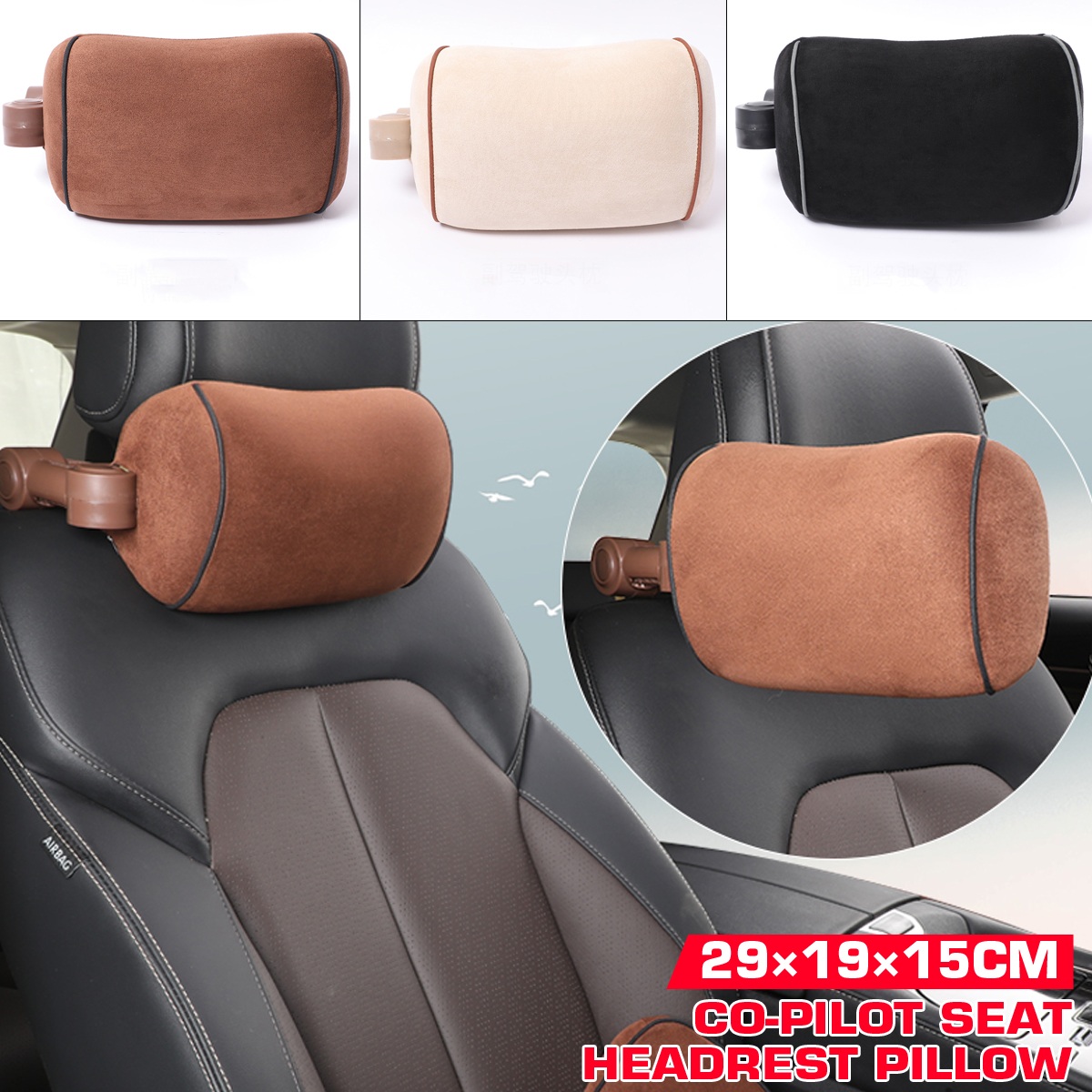 291915cm-Cervical-Multifunctional-Child-Adult-Travel-Car-Right-Seat-U-shaped-Neck-Pillow-Headrest-1784627-2