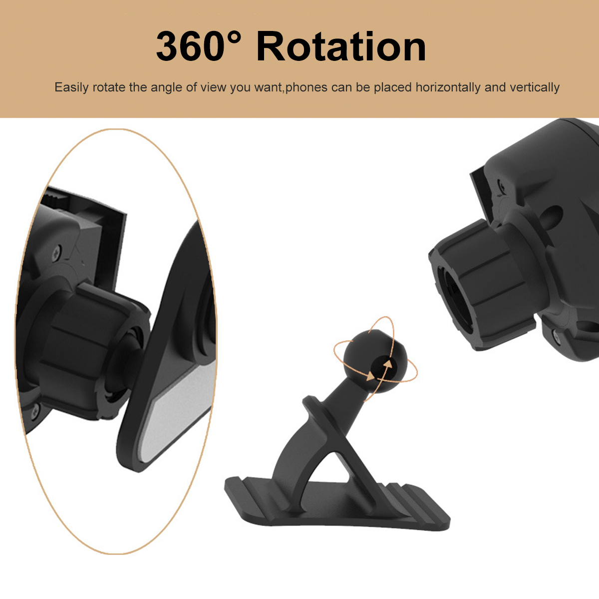 360deg-Rotation-Auto-Lock-Car-Dashboard-Air-Vent-Mobile-Phone-Holder-Stand-Bracket-for-iPhone-12-XS--1821154-3