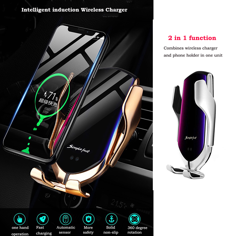 Bakeey-10W-Qi-Wireless-Charger-Infrared-Induction-Clamping-Air-Vent-Dashboard-Car-Phone-Holder-With--1576563-1