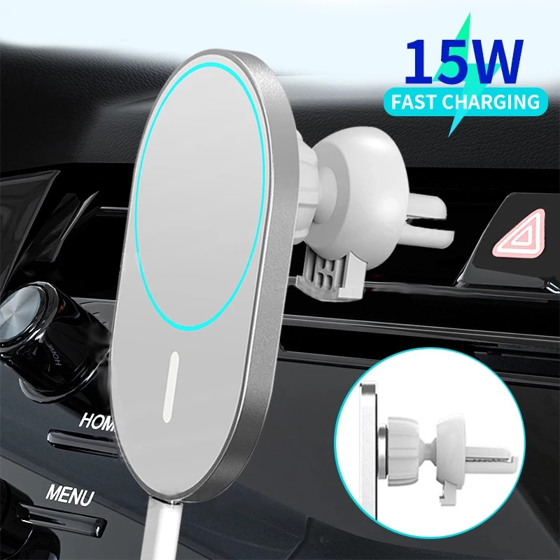 Bakeey-15W-Car-For-Magsafe-Wireless-Charger-Airvent-Mount-Magnet-Adsorbable-Phone-Car-Holder-For-iph-1774918-3