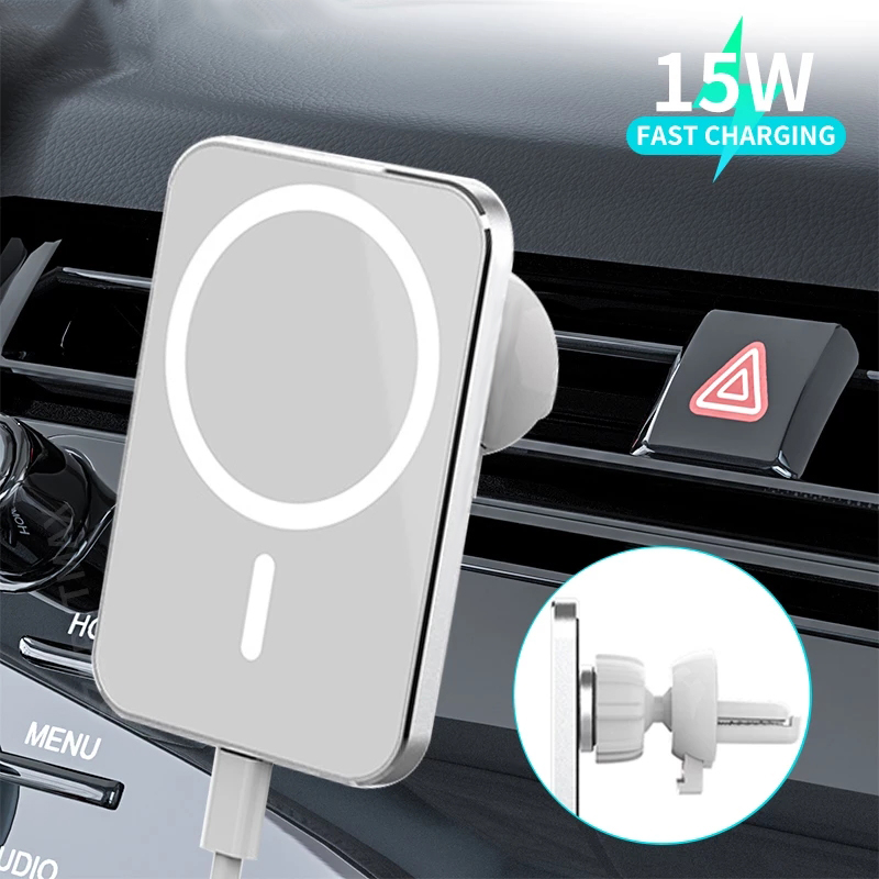 Bakeey-15W-Car-For-Magsafe-Wireless-Charger-Airvent-Mount-Magnet-Adsorbable-Phone-Car-Holder-For-iph-1774918-4