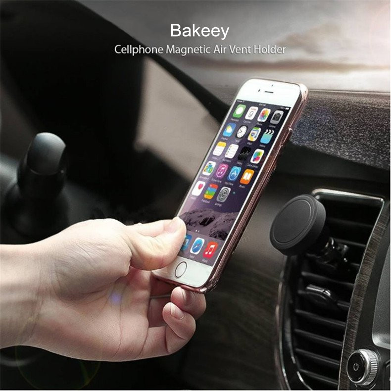 Bakeey-360-Degree-Rotation-Magnetic-Car-Air-Vent-Mount-Holder-for-iPhone-8-X-Mobile-Phone-1046128-2