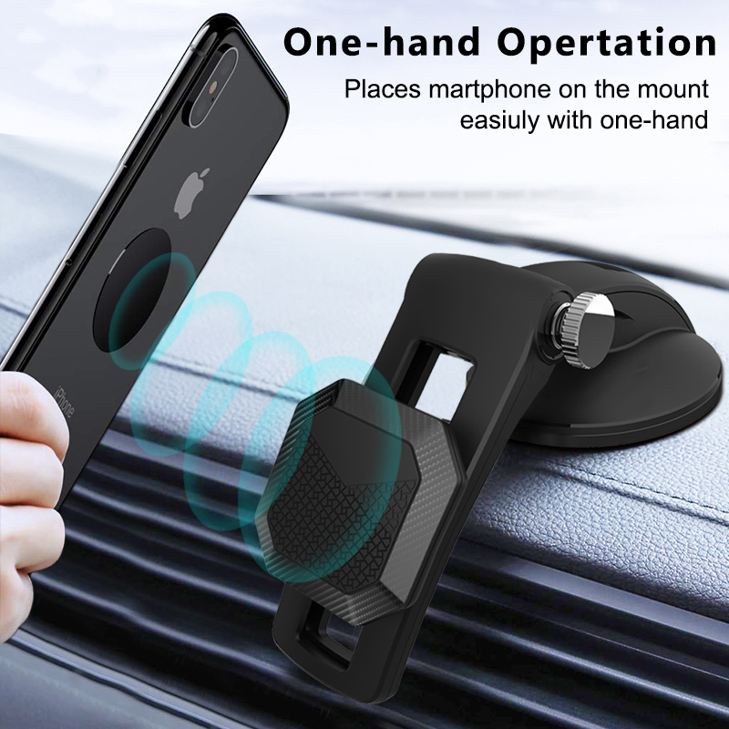 Bakeey-360deg-Rotation-Magnetic-Car-Dashboard-Air-Vent-Mobile-Phone-Holder-Bracket-Stand-for-POCO-X3-1924071-2