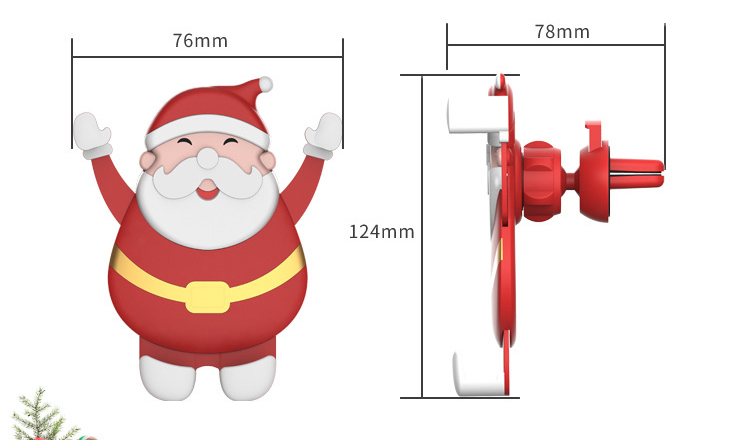 Bakeey-CL-40-Merry-Christmas-Santa-Claus-Pattern-Gravity-Linkage-Auto-Lock-Car-Air-Vent-Mobile-Phone-1768324-13