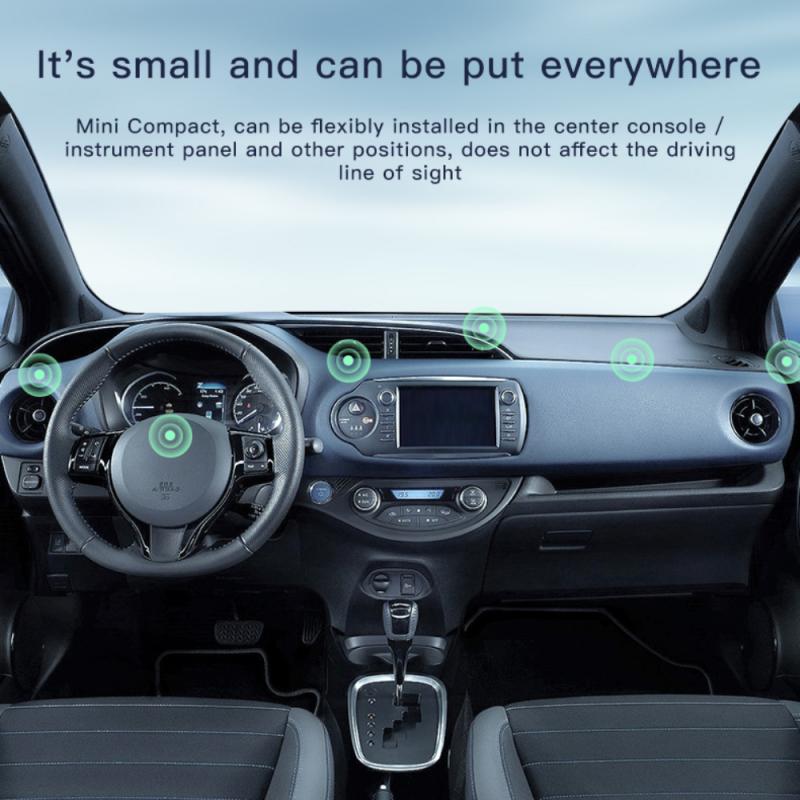 Bakeey-Universal-360deg-Rotation-Magnetic-Car-Dashboard-Mobile-Phone-Holder-Stand-Bracket-with-Cable-1898180-12