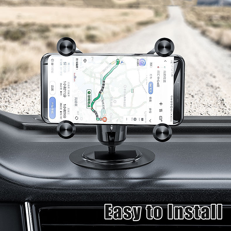 Bakeey-Universal-Multifunctional-360-Degree-Rotation-3M-Glue-Adhesive-Dashboard-Desktop-Metal-Car-Ph-1689463-9