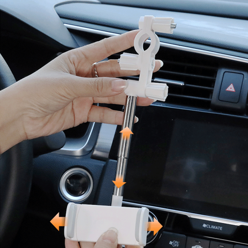 Bakeey-Universal-Stretchable-Car-Rearview-Mirror-Headrest-Mobile-Phone-Mount-Holder-Stand-for-40-61--1909264-5