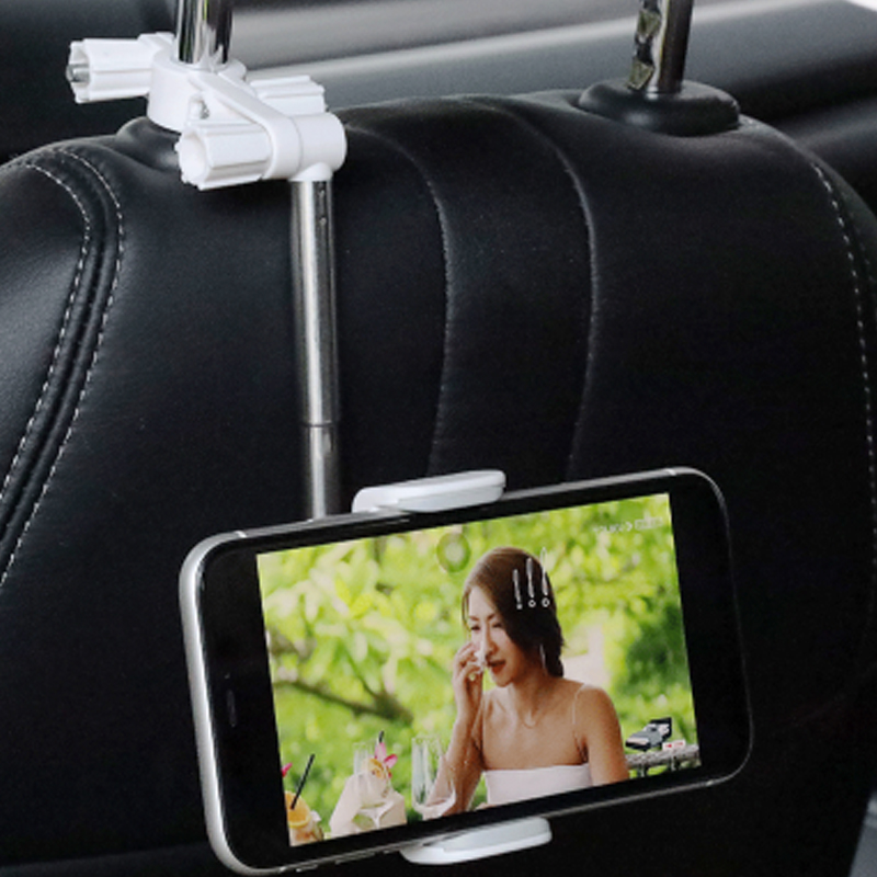 Bakeey-Universal-Stretchable-Car-Rearview-Mirror-Headrest-Mobile-Phone-Mount-Holder-Stand-for-40-61--1909264-6