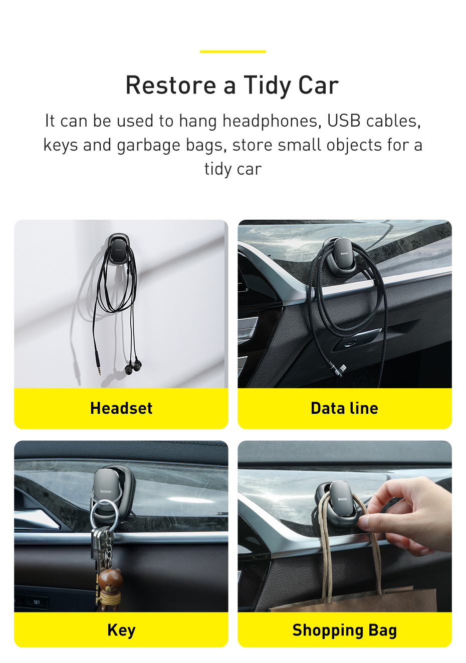 Baseus-2pcs-Metal-Car-Hook-Auto-Fastener-Clip-Vehicle-Hooks-Car-Clips-USB-Cable-Organizer-Storage-Mu-1723823-2