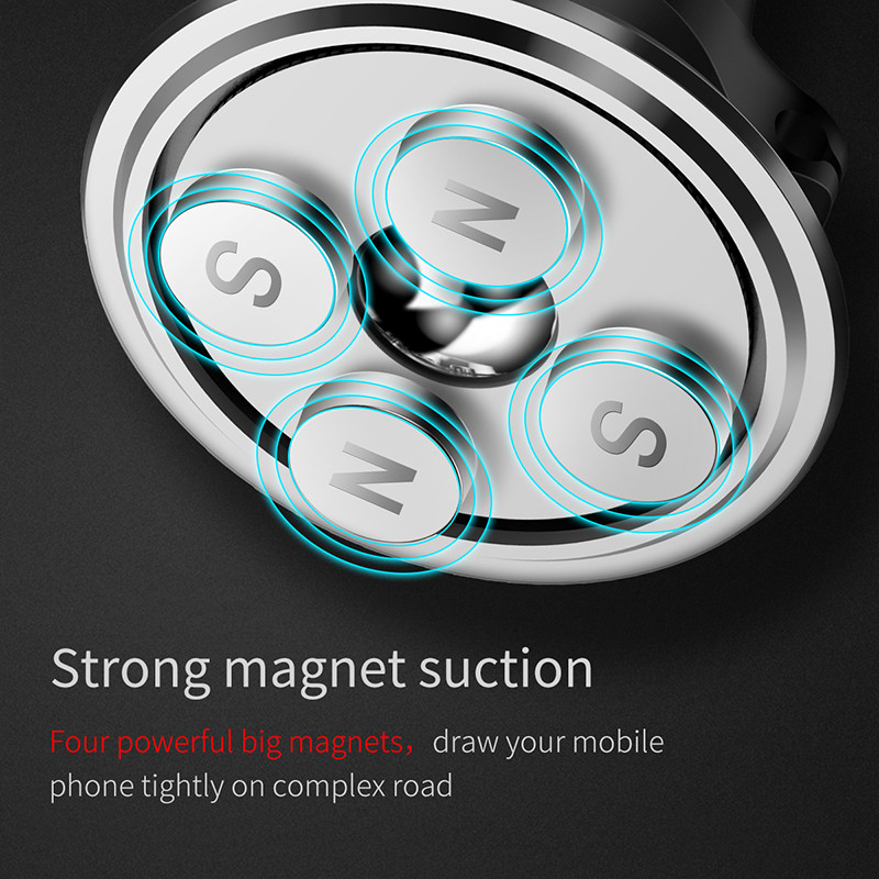 Baseus-Cable-Clip-Magnetic-Rotation-Car-Air-Vent-Phone-Holder-Stand-for-Samsung-S8-iPhone-X-1227268-3