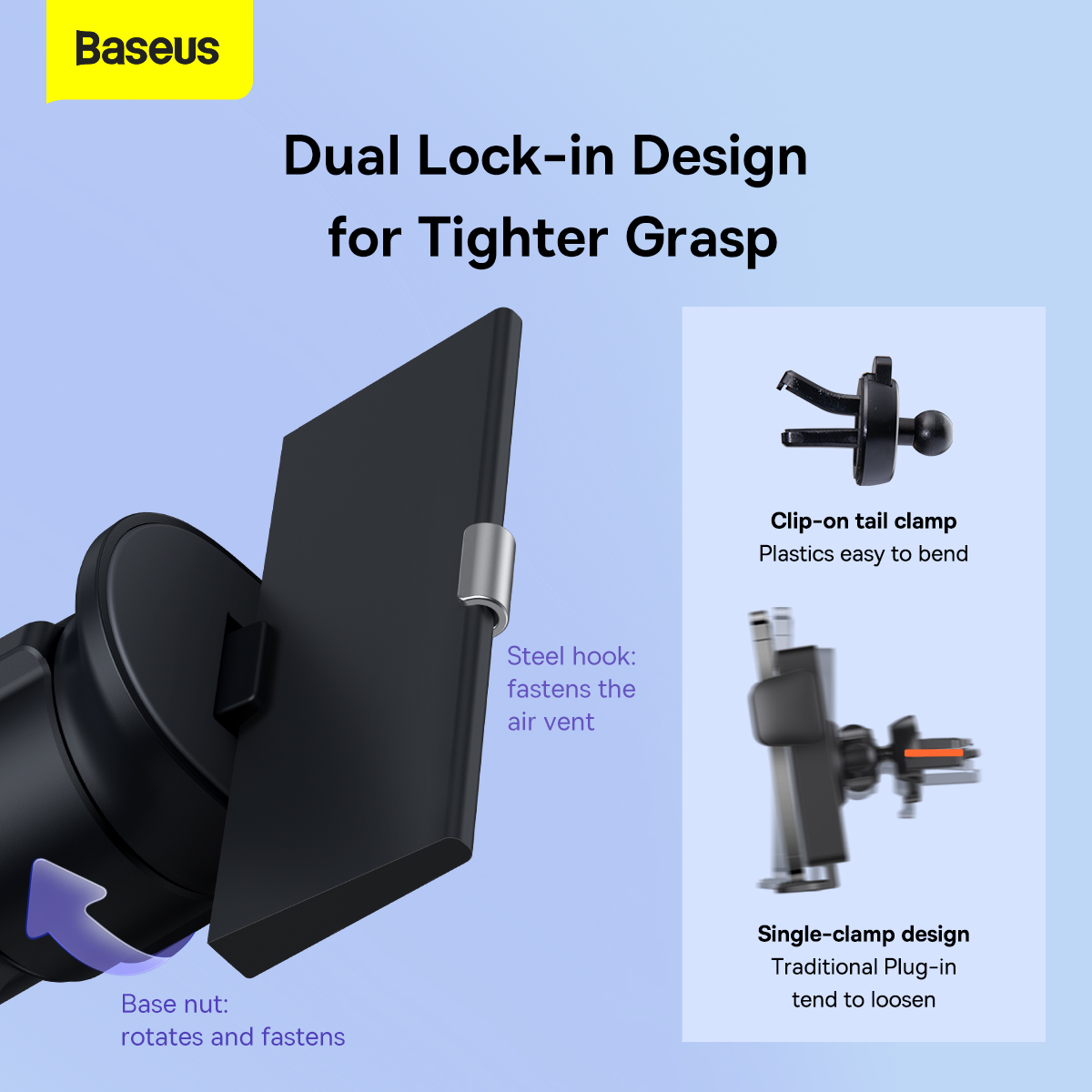 Baseus-Metal-Age-II-New-Gravity-Car-Mount-Phone-Holder-Shockproof-Air-Outlet-Stand-for-47-67-inch-Ph-1932910-4