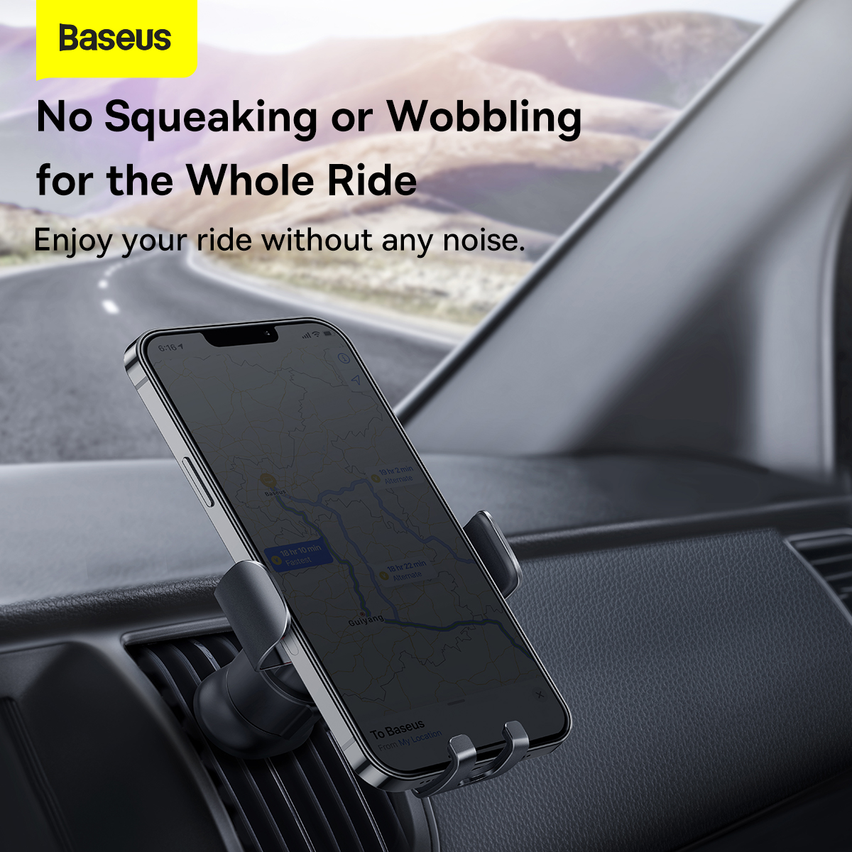 Baseus-Metal-Age-II-New-Gravity-Car-Mount-Phone-Holder-Shockproof-Air-Outlet-Stand-for-47-67-inch-Ph-1932910-5