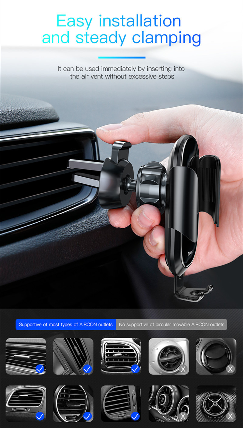 Baseus-Tempered-Glass-Mirror-Surface-Gravity-Auto-Lock-Car-Holder-Stand-for-Mobile-Phone-1348873-10