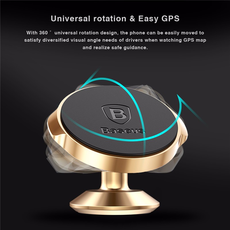 Beseus-Samll-Ears-Series-360-Degreen-Rotation-Magnetic-Bracket-Car-Mount-Phone-Stand-for-Smartphone-1107288-5