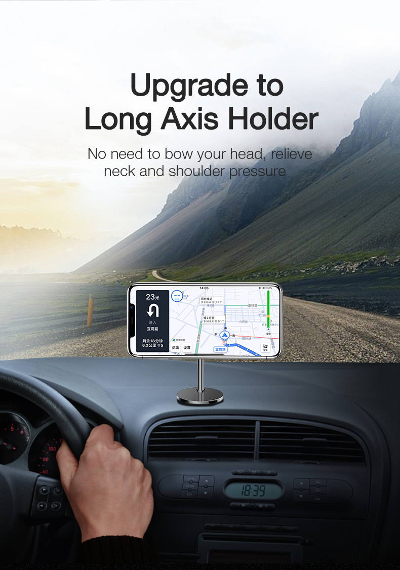 Cafele-Super-Magnetic-360-Degree-Rotation-Multifunctional-Aluminium-Alloy-Car-Dashboard-Mobile-Phone-1701208-2