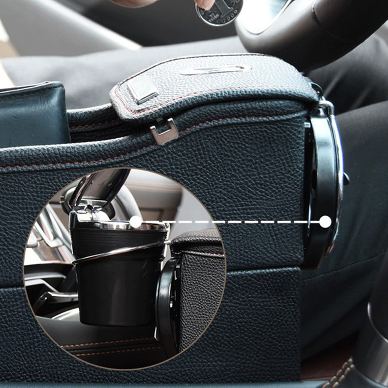 Car-Seat-Gap-Storage-Box-Multifunction-Leather-Car-Water-Cup-Phone-Holder-Coins-Storage-Box-1740441-5
