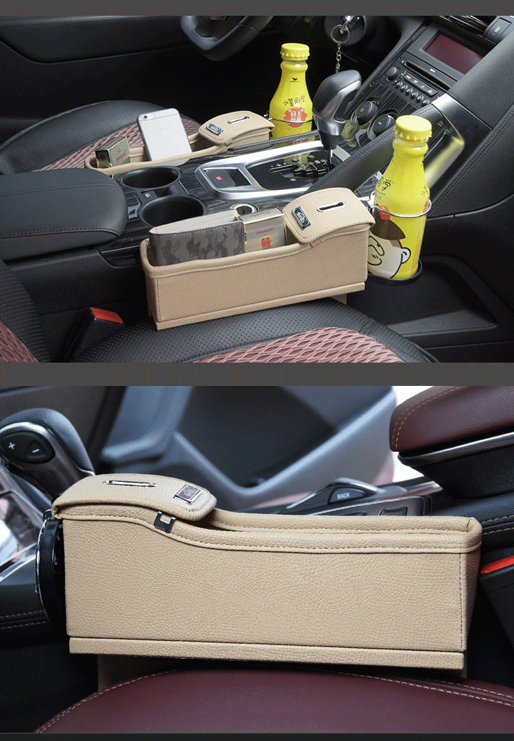 Car-Seat-Gap-Storage-Box-Multifunction-Leather-Car-Water-Cup-Phone-Holder-Coins-Storage-Box-1740441-7