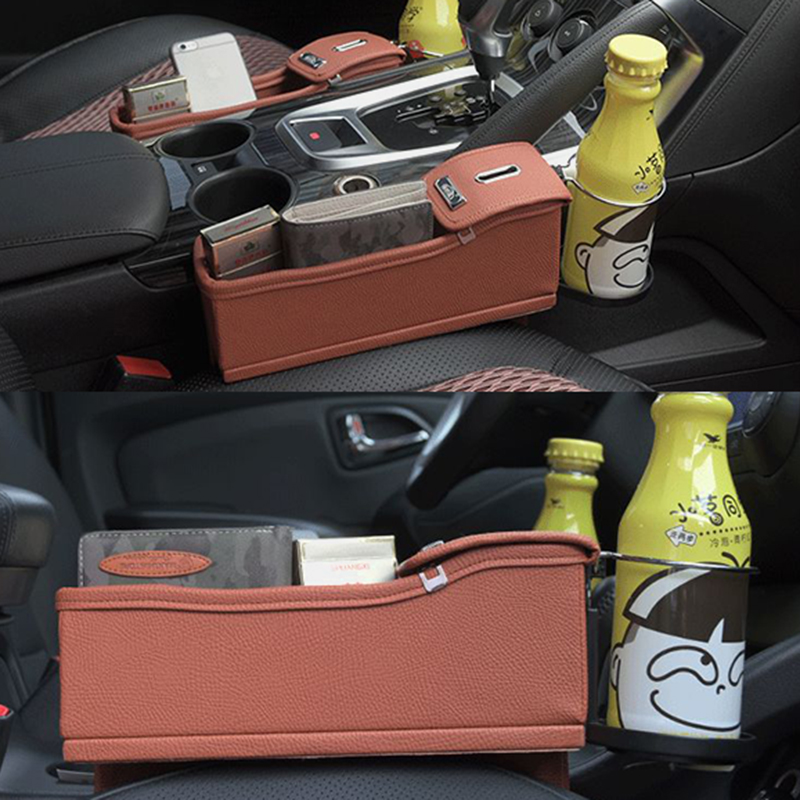Car-Seat-Gap-Storage-Box-Multifunction-Leather-Car-Water-Cup-Phone-Holder-Coins-Storage-Box-1740441-8