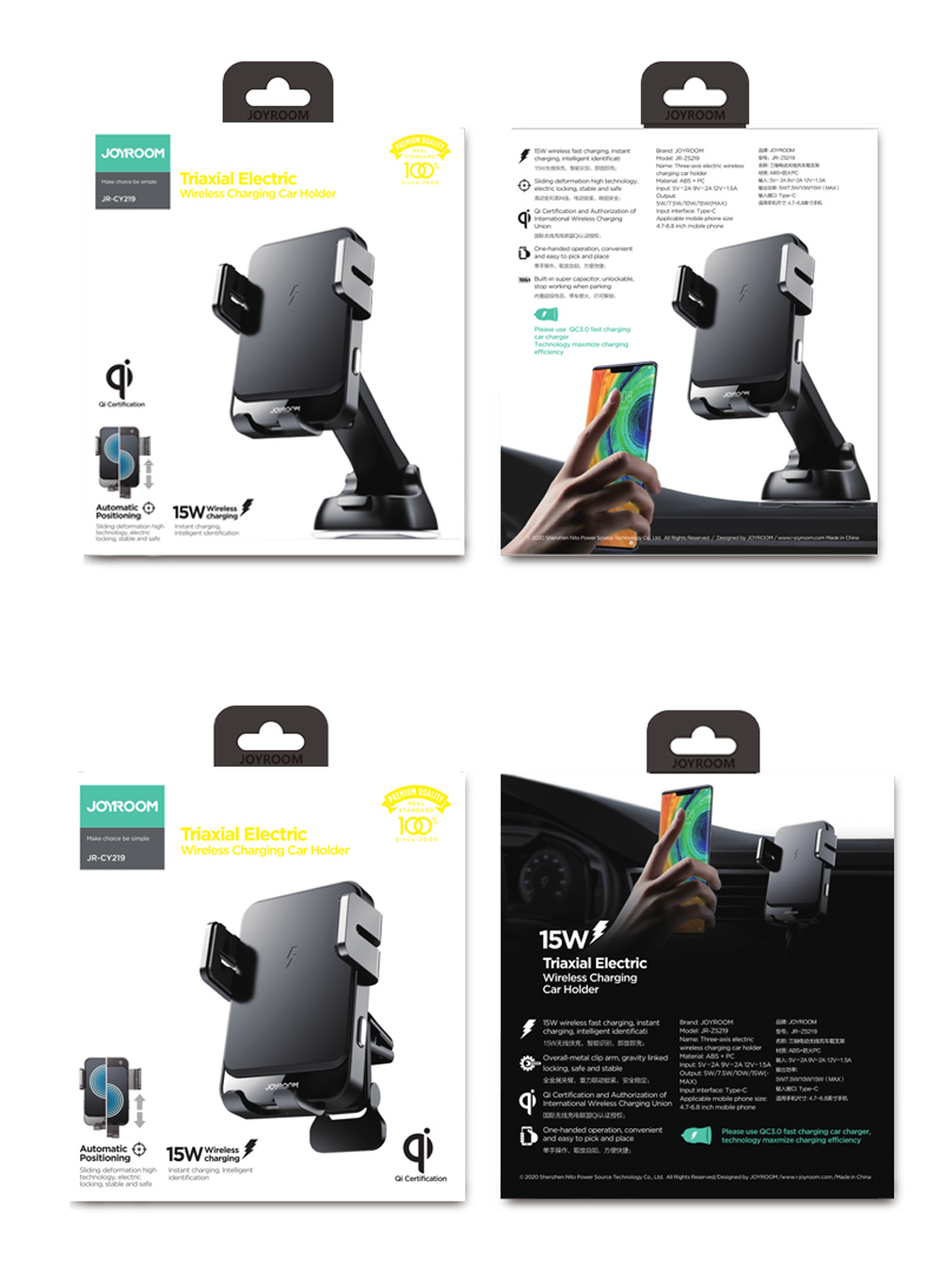 Joyroom-15W-Qi-Wireless-Fast-Charging-Car-Phone-Holder-Stand-in-Car-Air-Vent-MountDashboard-Phone-Mo-1717523-18