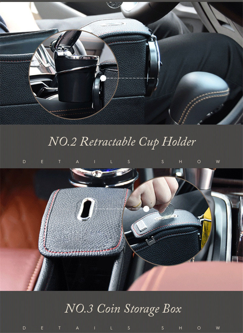 Multifunction-PU-Leather-Car-Seat-Storage-Box-Gap-Storage-Box-Mobile-Phone-Water-Cup-Holder-1569880-4
