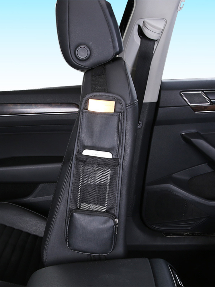 Multifunction-PU-Leather-with-Phone-Sundries-Storage-Pocket-Holder-Car-Seat-Side-Hanging-Storage-Bag-1812985-1