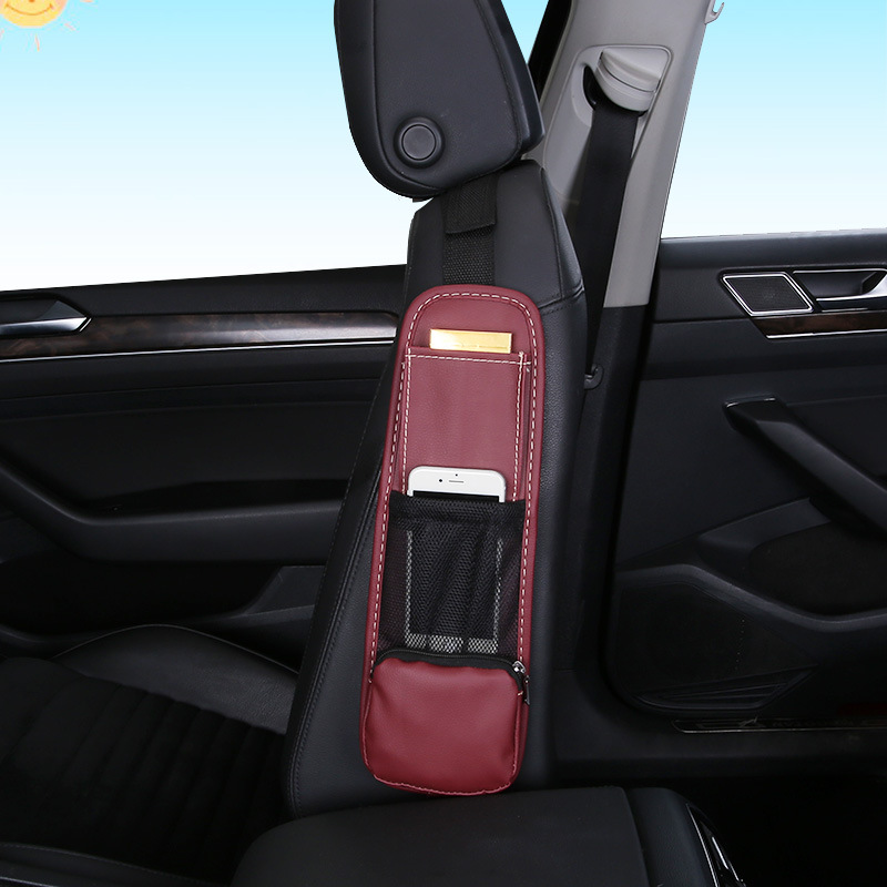 Multifunction-PU-Leather-with-Phone-Sundries-Storage-Pocket-Holder-Car-Seat-Side-Hanging-Storage-Bag-1812985-3