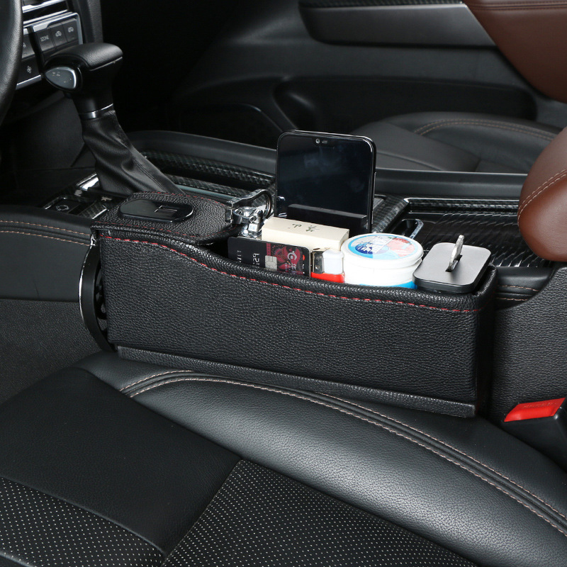 Multifunctional-Left-Right-Car-Seat-Gap-Storage-Box-USB-Charging-Leather-Car-Water-Cup-Phone-Holder-1740415-12