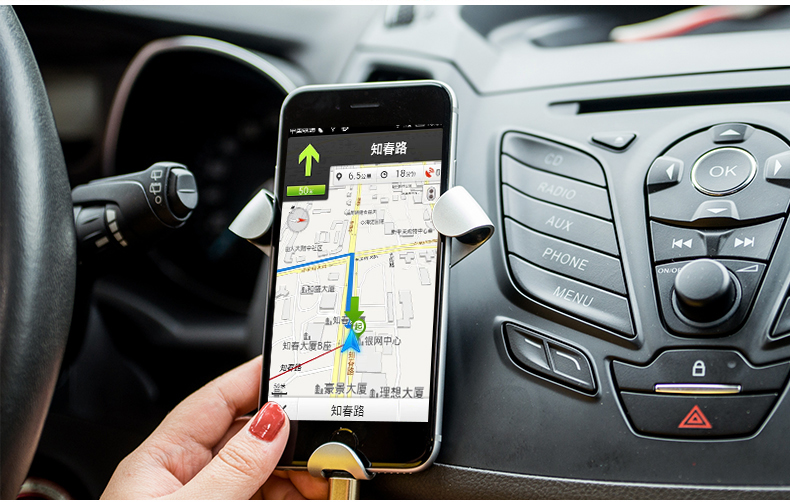 Novel-Triangle-Fixator-Car-Air-Vent-Holder-Gravity-Linkage-Phone-Bracket-for-iPhone-Samsung-1141734-10