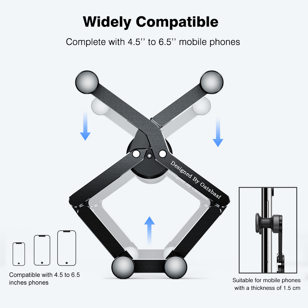 Oatsbasf-360deg-Rotation-Aluminum-Alloy-Car-Air-Vent-Bracket-Gravity-Linkage-Mobile-Phone-Holder-Sta-1925429-13