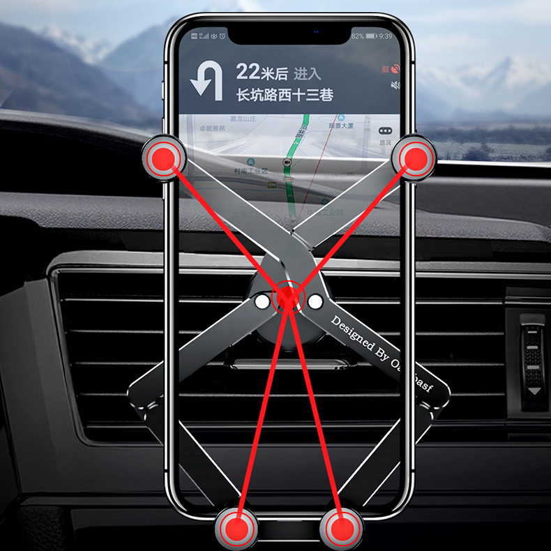 Oatsbasf-360deg-Rotation-Aluminum-Alloy-Car-Air-Vent-Bracket-Gravity-Linkage-Mobile-Phone-Holder-Sta-1925429-7