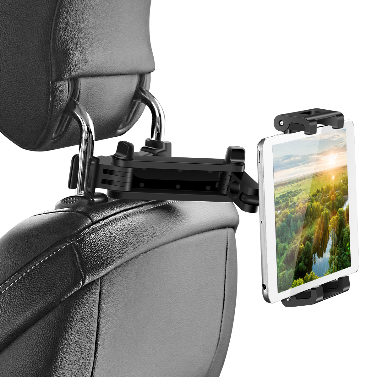 SAWAKE-Universal-Car-Headrest-Tablet-Mount-360deg-Rotating-Adjustable-Auto-Seat-Back-Phone-Holder-St-1822347-8