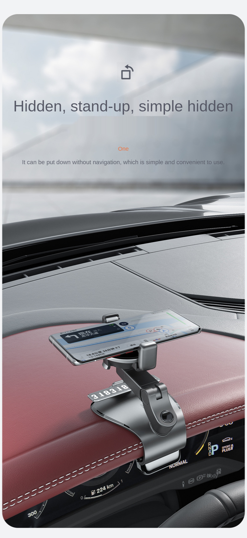 SUSISAN-Universal-Multifunctional-1200deg-Rotation-Car-AR-GPS-Navigation-Dashboard-Sunvisor-Mobile-P-1874844-11