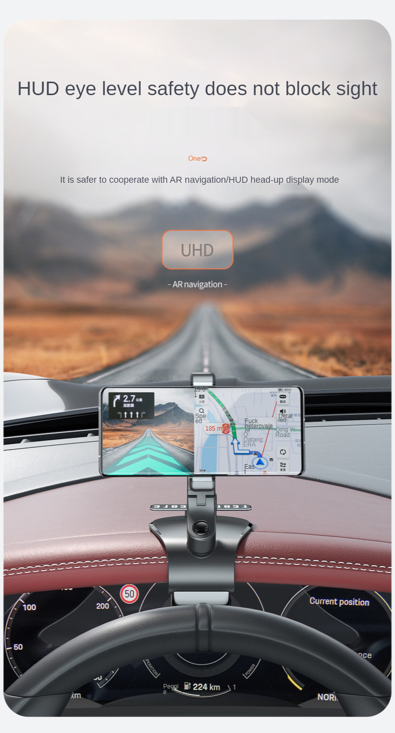 SUSISAN-Universal-Multifunctional-1200deg-Rotation-Car-AR-GPS-Navigation-Dashboard-Sunvisor-Mobile-P-1874844-7