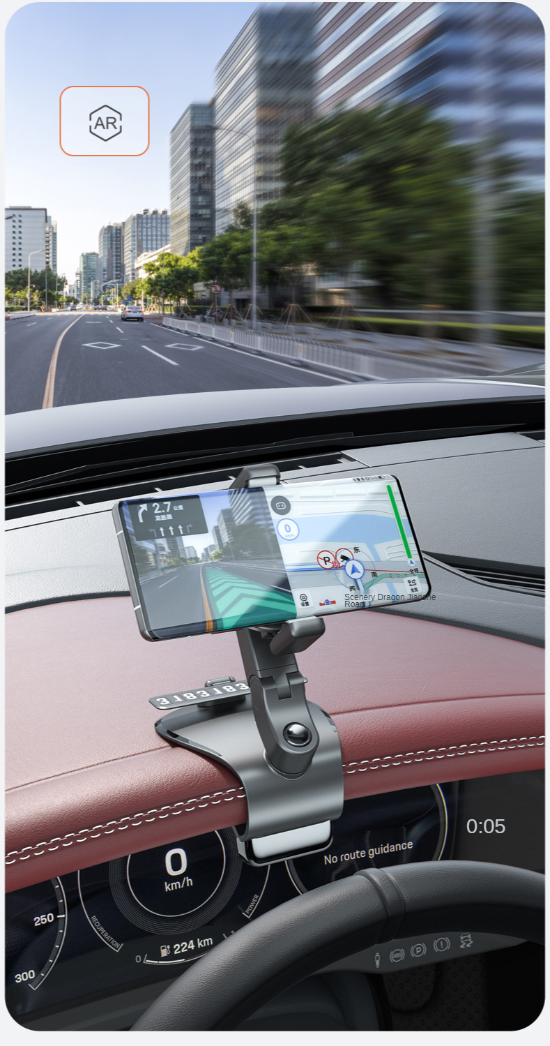 SUSISAN-Universal-Multifunctional-1200deg-Rotation-Car-AR-GPS-Navigation-Dashboard-Sunvisor-Mobile-P-1874844-10