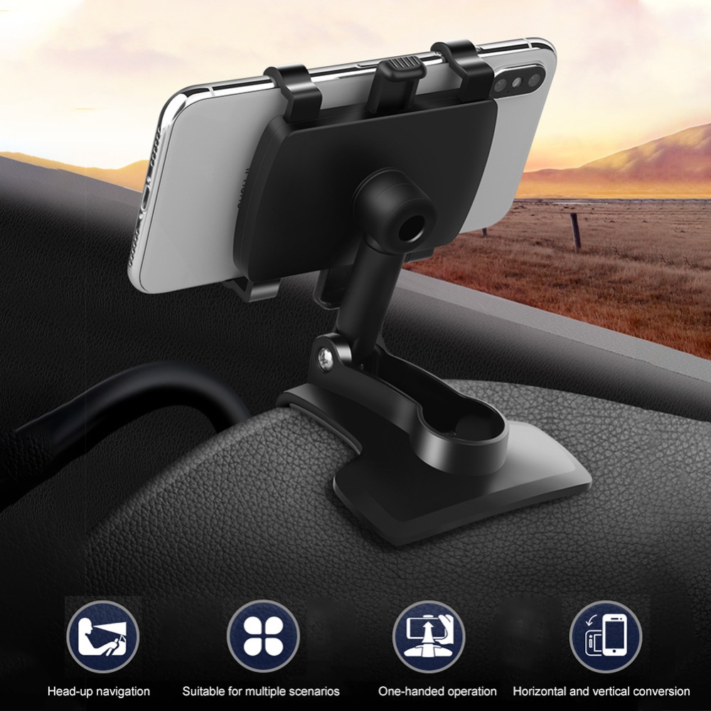 Sunisun-Universal-360deg-Rotatable-Car-Dashboard-Sun-Visor-Rear-View-Mirror-Mobile-Phone-Holder-Stan-1822607-1