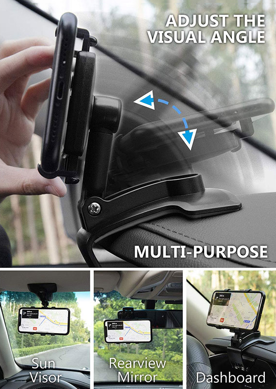 Sunisun-Universal-360deg-Rotatable-Car-Dashboard-Sun-Visor-Rear-View-Mirror-Mobile-Phone-Holder-Stan-1822607-6
