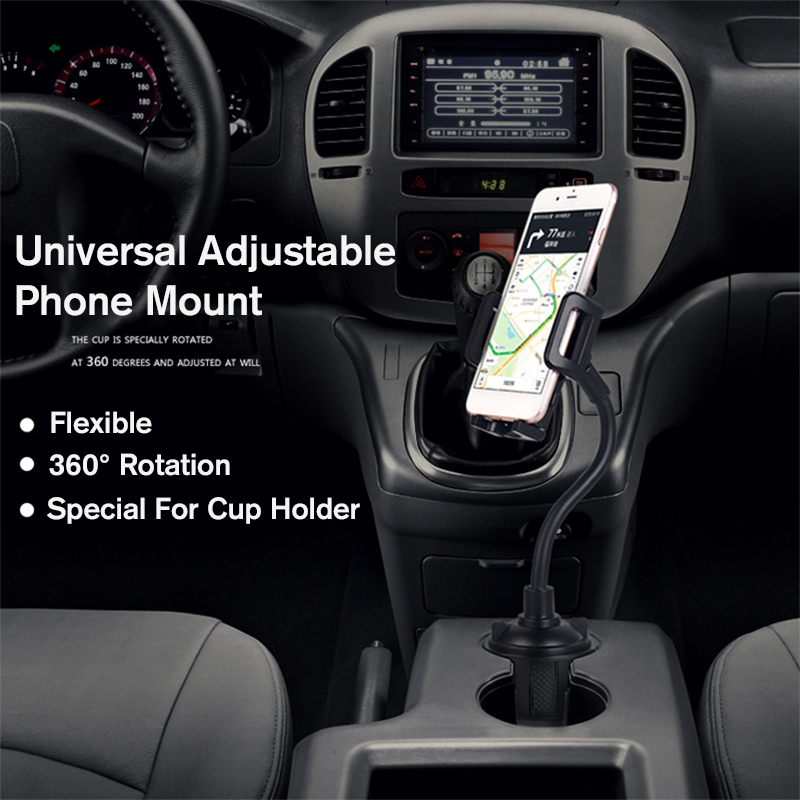 Universal-360deg-Adjustable-Car-Mount-Gooseneck-Cup-Car-Phone-Holder-Cradle-For-Cell-Phone-1603432-2