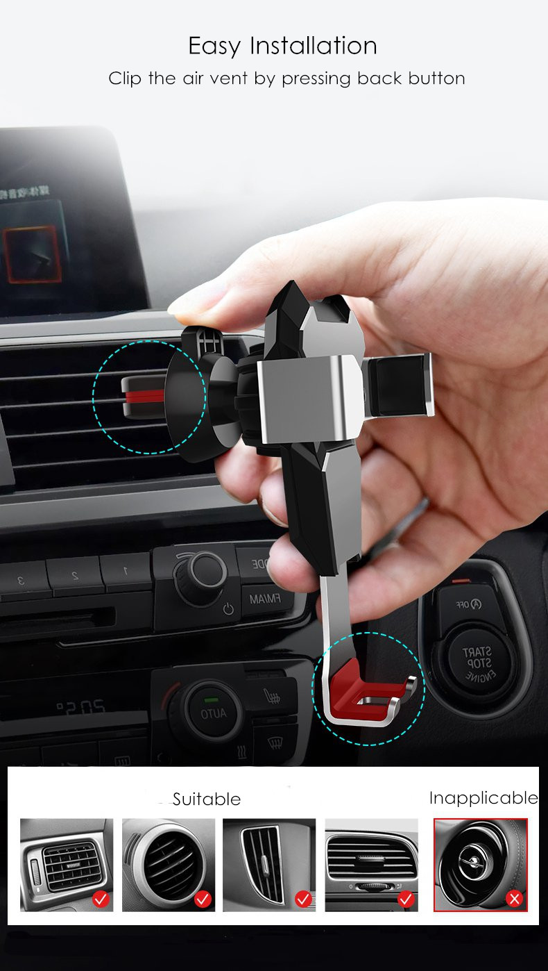 Universal-Gravity-Linkage-Auto-Lock-Metal-Car-Mount-Air-Vent-Phone-Holder-Stand-for-Mobile-Phone-1242152-5