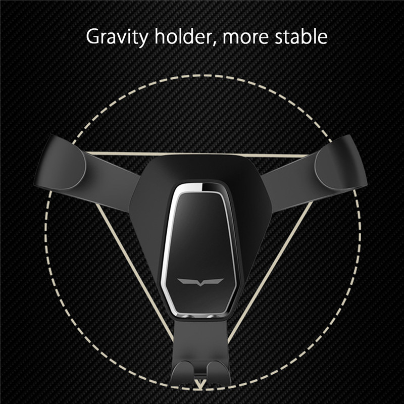 Universal-Gravity-Linkage-Auto-Lock-Multi-angle-Rotation-Car-Air-Vent-Holder-Stand-for-Mobile-Phone-1278299-2