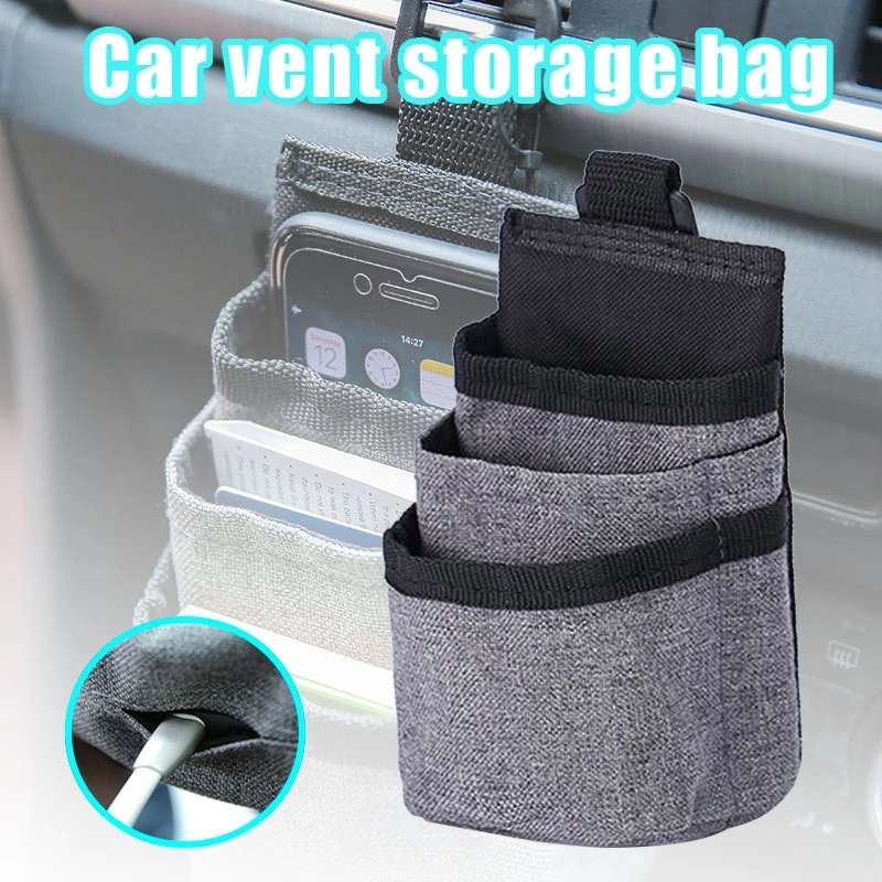 Universal-Multi-Layer-Pocket-Car-Air-Vent-Holder-Mobile-Phone-Bag-Storage-Pouch-1881432-1